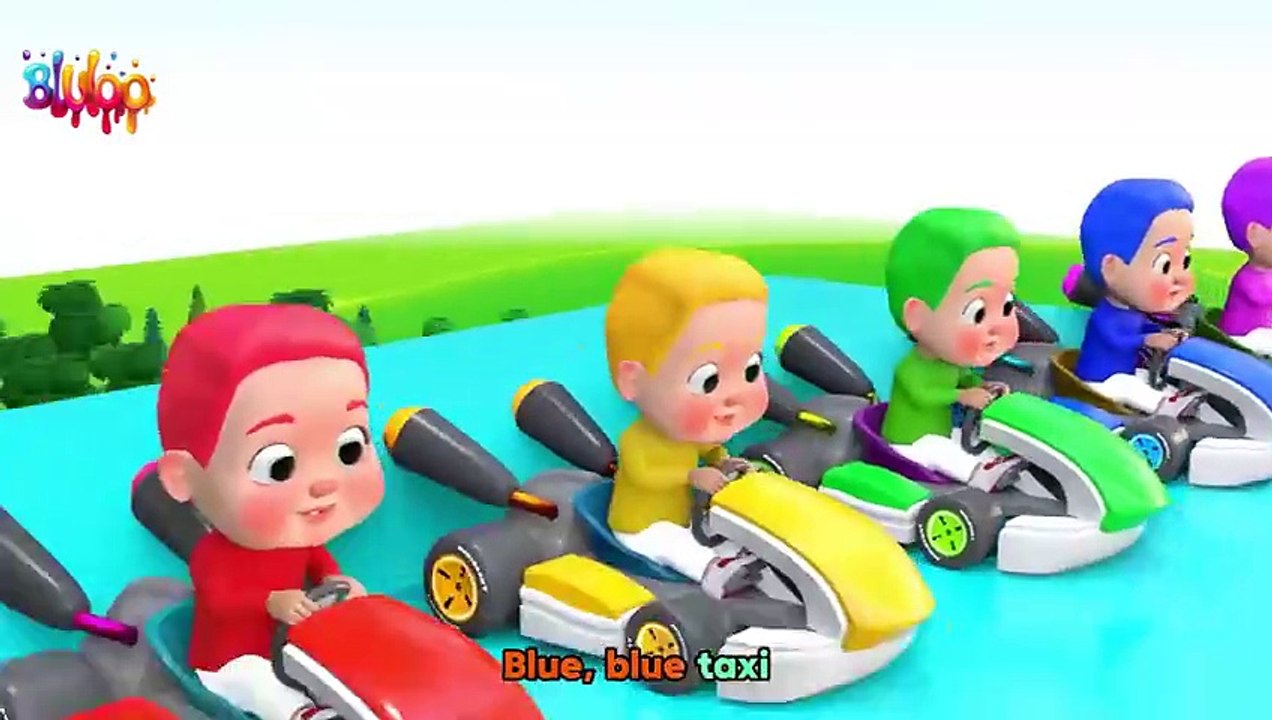 The Colors Song | Learn Colors | BluLoo Nursery Rhymes & Kids Songs