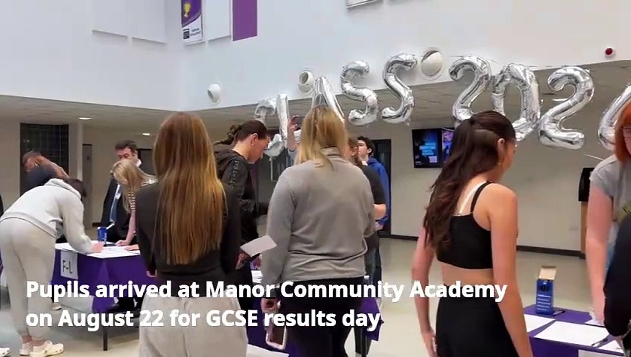 Manor Community Academy celebrates GCSE results day 2024