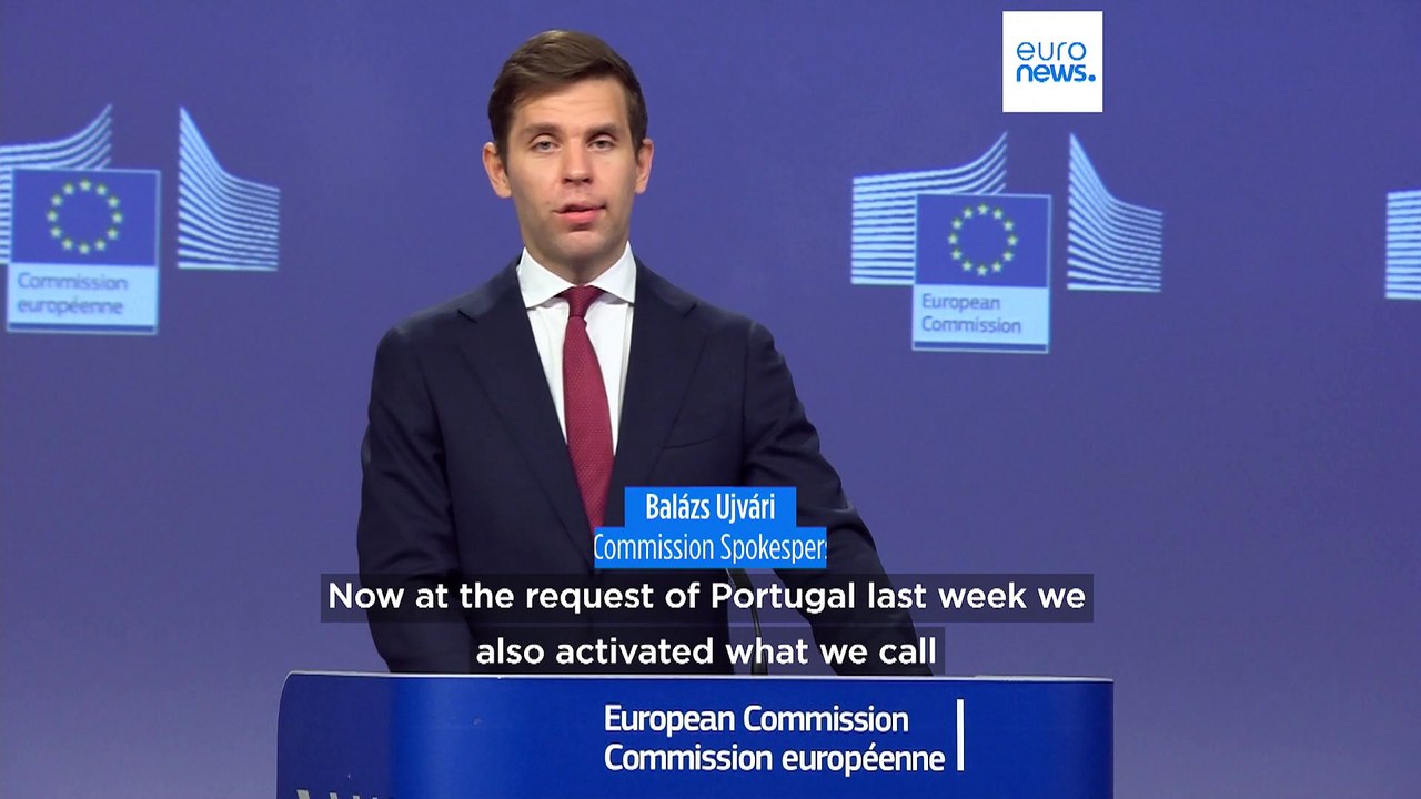 Water bombers arrive on Portuguese island of Madeira