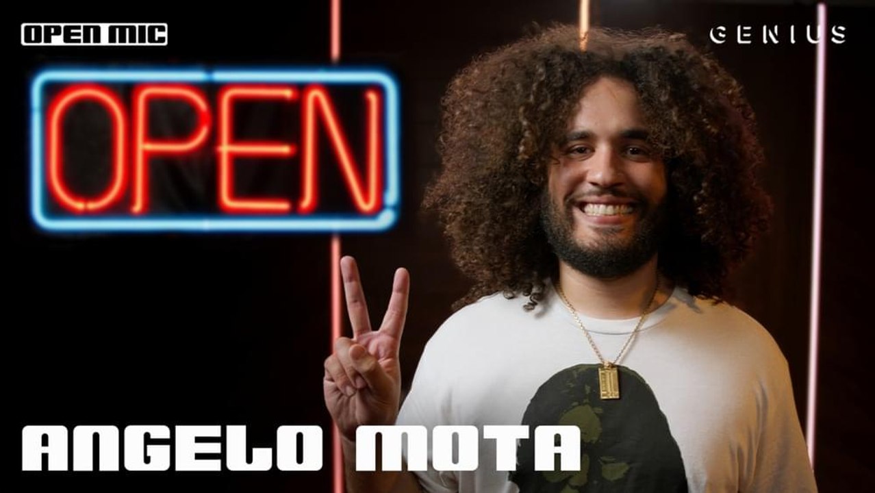 Angelo Mota "all good" (Live Performance) | Genius Open Mic