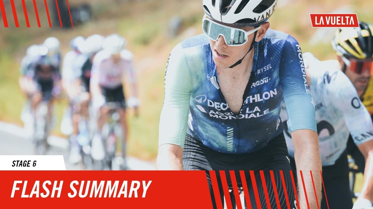 Stage Highlights in 1' - Stage 6 - La Vuelta 2024