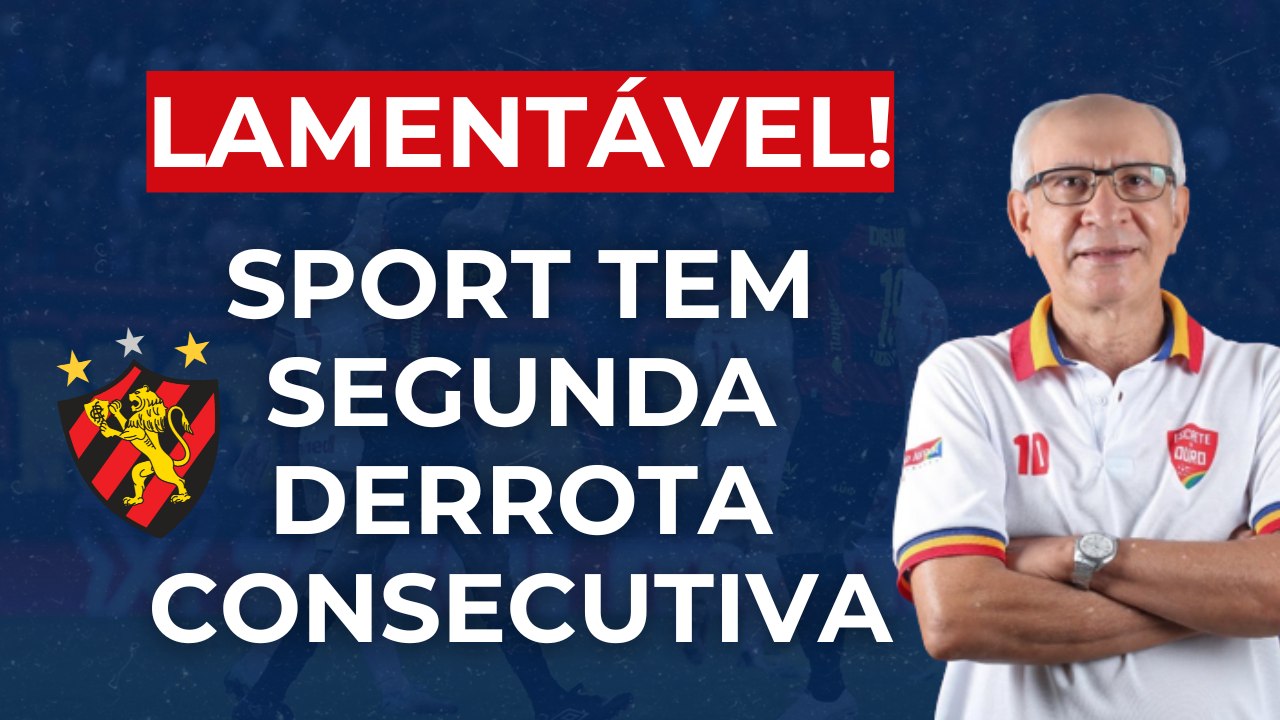 EDNALDO SANTOS avalia e dá notas ao SPORT após DERROTA para o CORITIBA