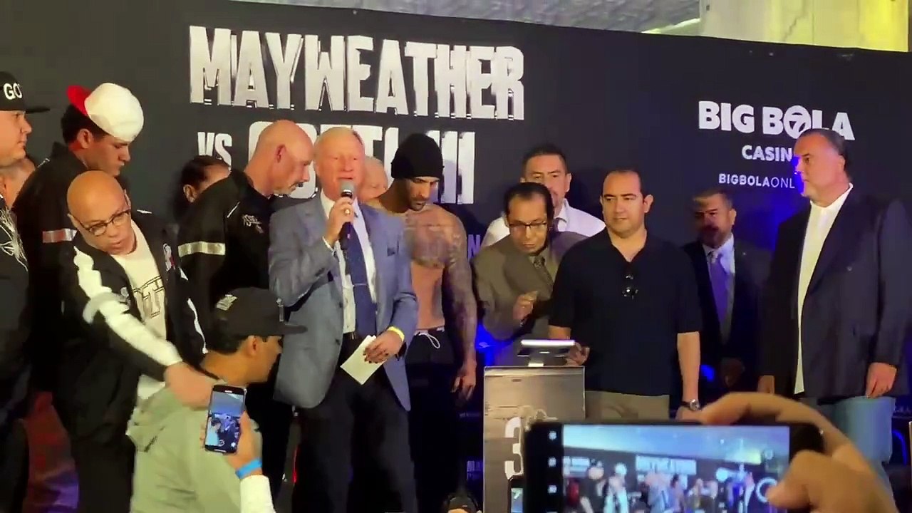 Box: Pesaje Floyd Mayweather Jr. vs John Gotti III