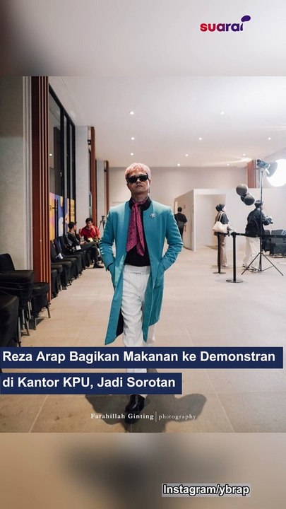 Aksi Reza Arap Bagikan Makanan ke Demonstran Jadi Sorotan #shorts
