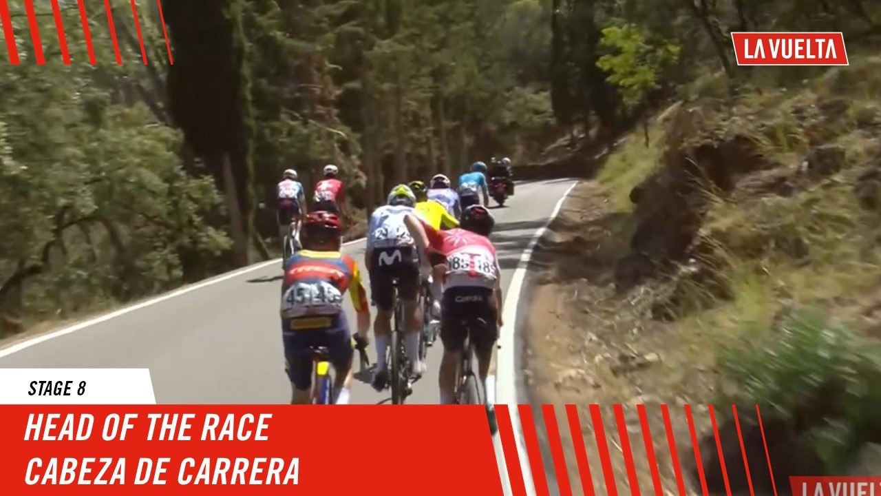 Head of the race - Stage 8 - La Vuelta 2024