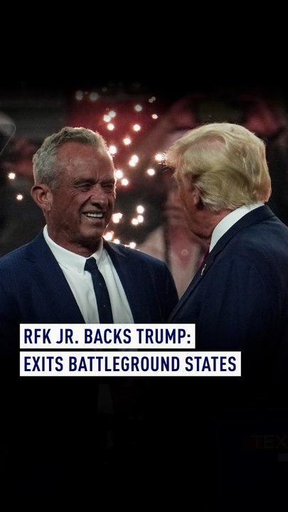 RFK Jr. Backs Trump: Exits Battleground States