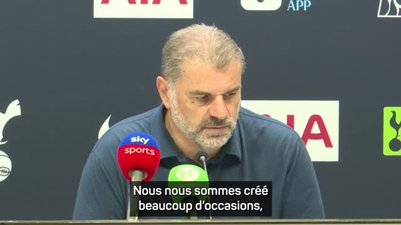 Tottenham - Postecoglou : "Odobert a réalisé une première très excitante !"