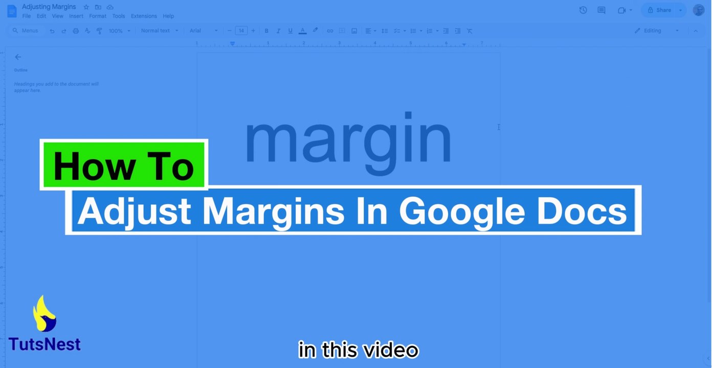 How To Adjust Margins In Google Docs
