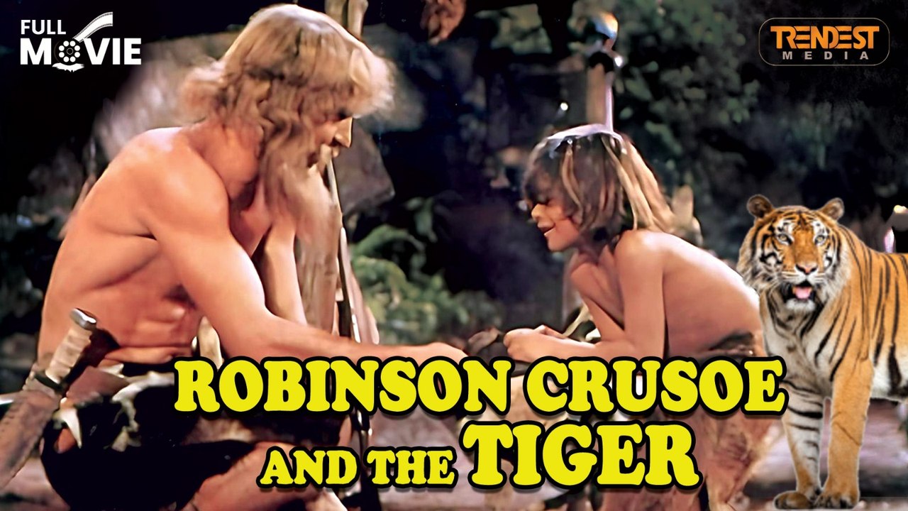 Robinson Crusoe And The Tiger | Full Movie | René Cardona Jr. | Hugo Stiglitz, Ahui Camacho, Carlos Agostí, René Cardona III
