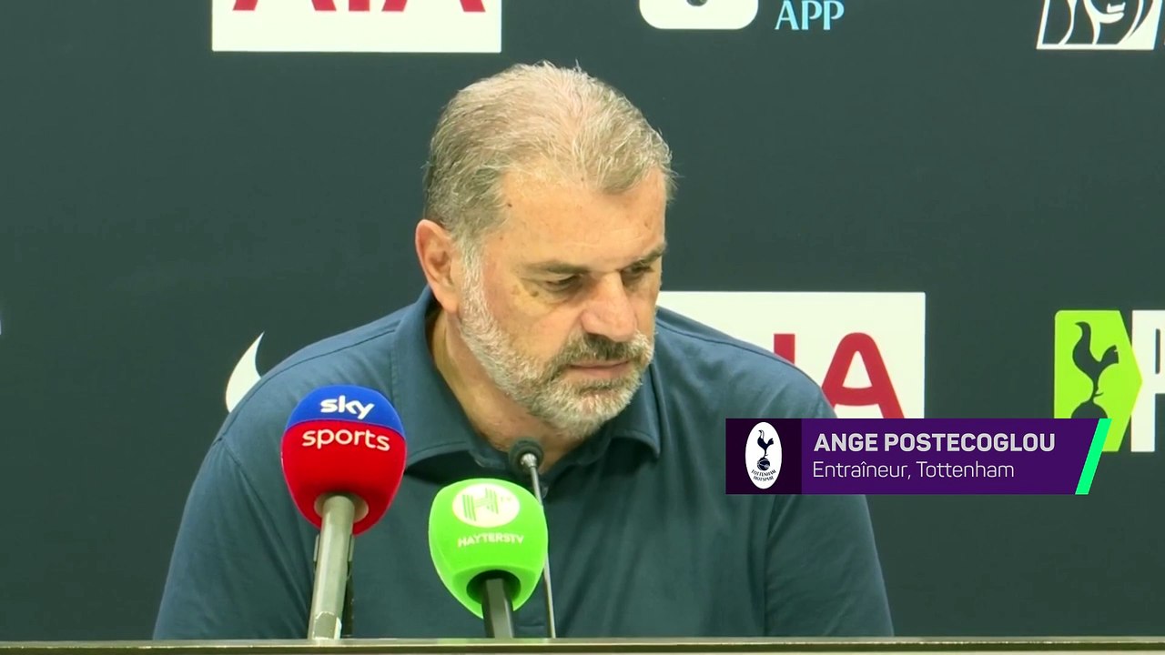 Postecoglou : "Odobert a réalisé une première très excitante !"