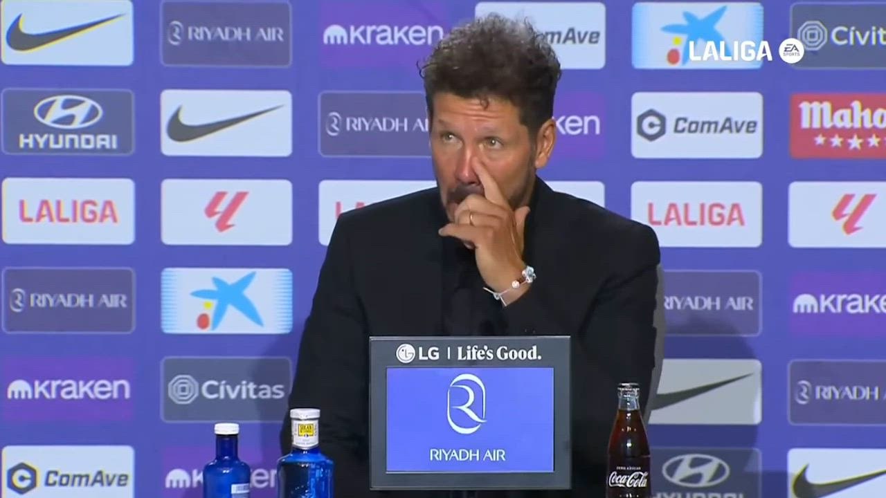 Rueda de prensa Simeone