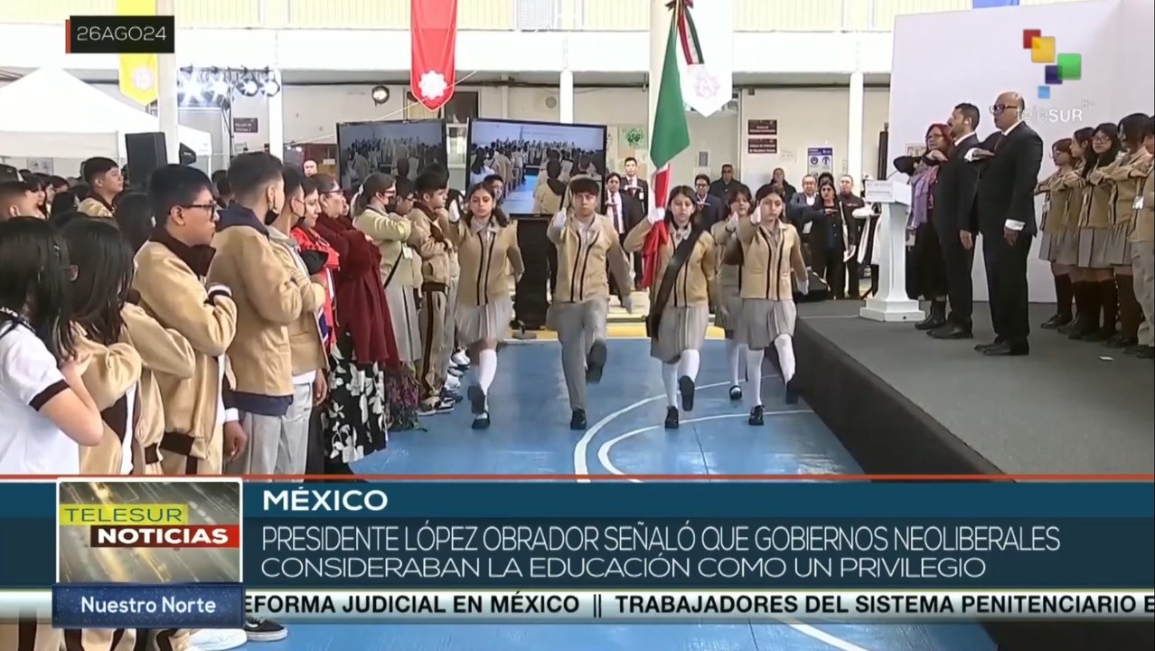 AMLO celebró el regreso a clases de educación básica