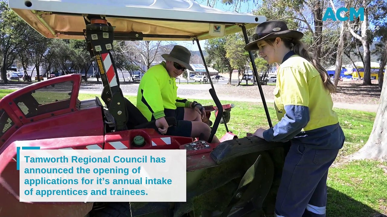 Tamworth Regional Council apprentices and trainees