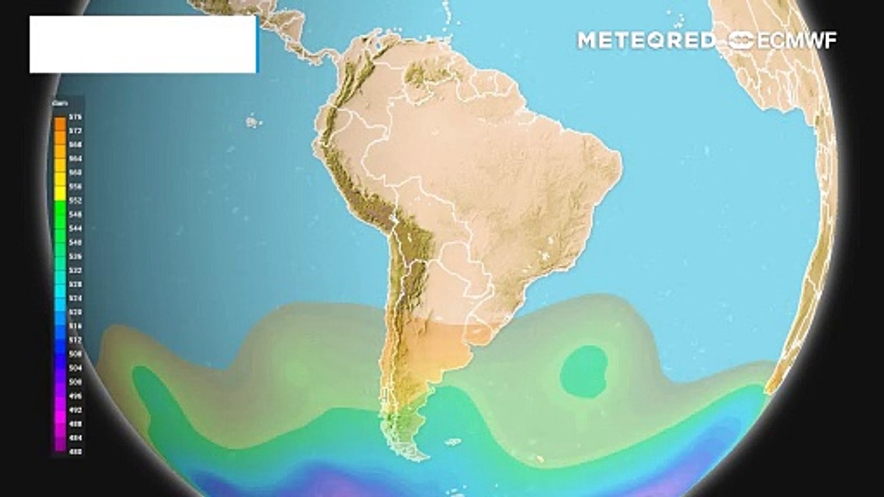 Llovizna y lluvia débil para Santiago esta semana