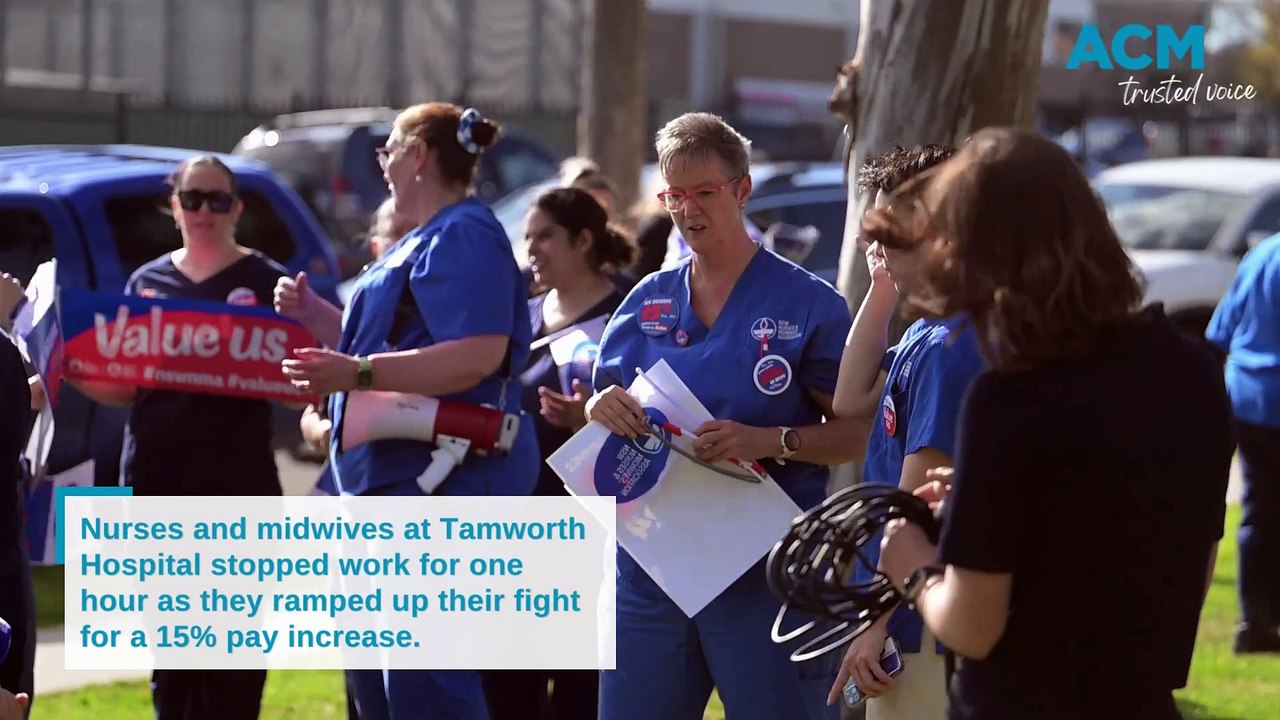 Nurses and midwives stop work for better pay