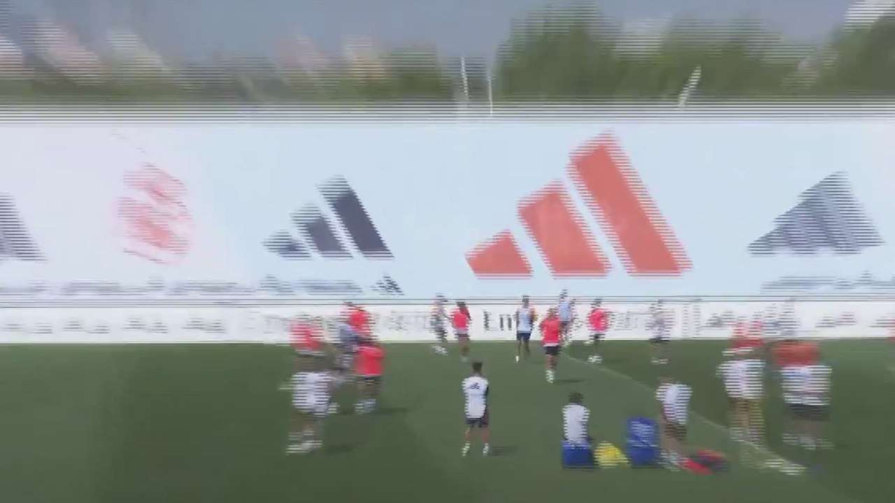 ENTRENAMIENTO COMPLETO del REAL MADRID previo al partido frente a LAS PALMAS