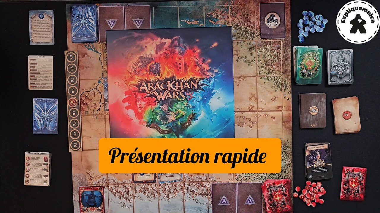 Présentation rapide de ARACKHAN WARS   #nothingbutgames #expliquemoica