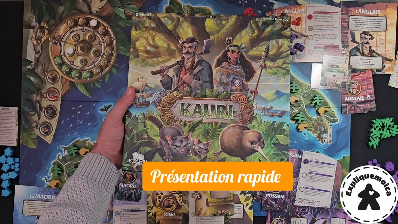 Présentation rapide de  KAURI  par #EXPLIQUEMOICA  #DEBACLEJEUX #LUDISTRI