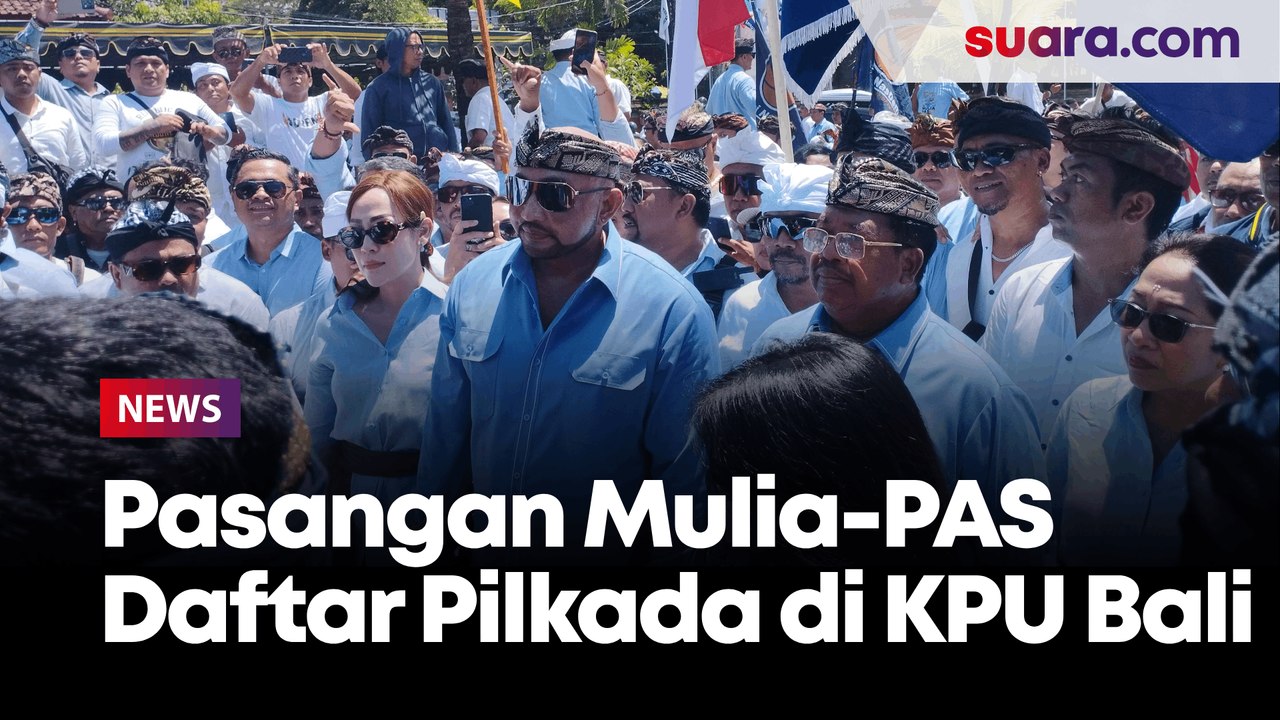 Resmi Daftar ke KPU, De Gadjah Ungkap Pesan Titipan Prabowo untuk Maju Sebagai Cagub Bali