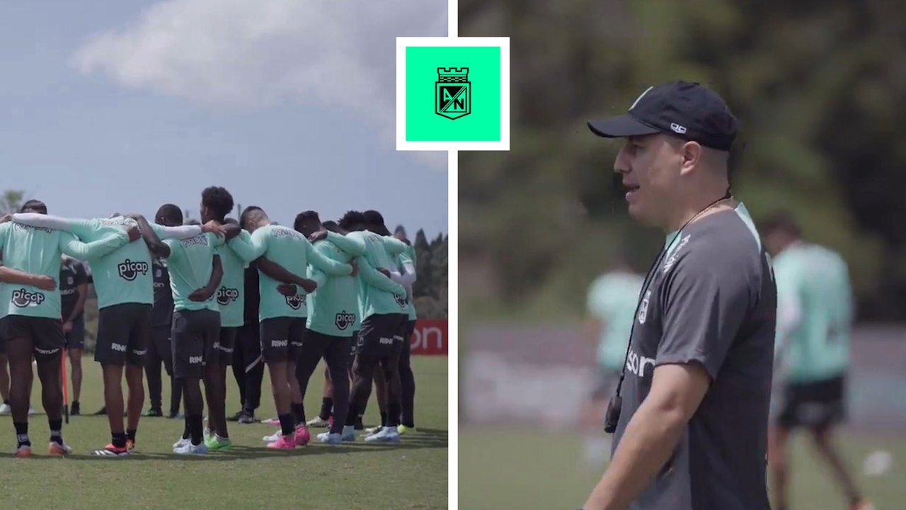 Efraín Juárez dirige su primer entrenamiento en Atlético de Nacional de Colombia
