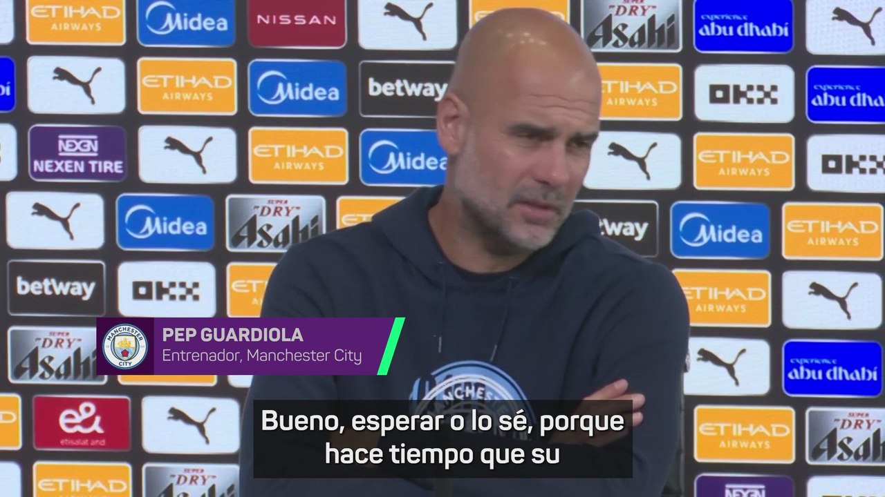 Guardiola: "No esperábamos que se fuera Julián Álvarez"