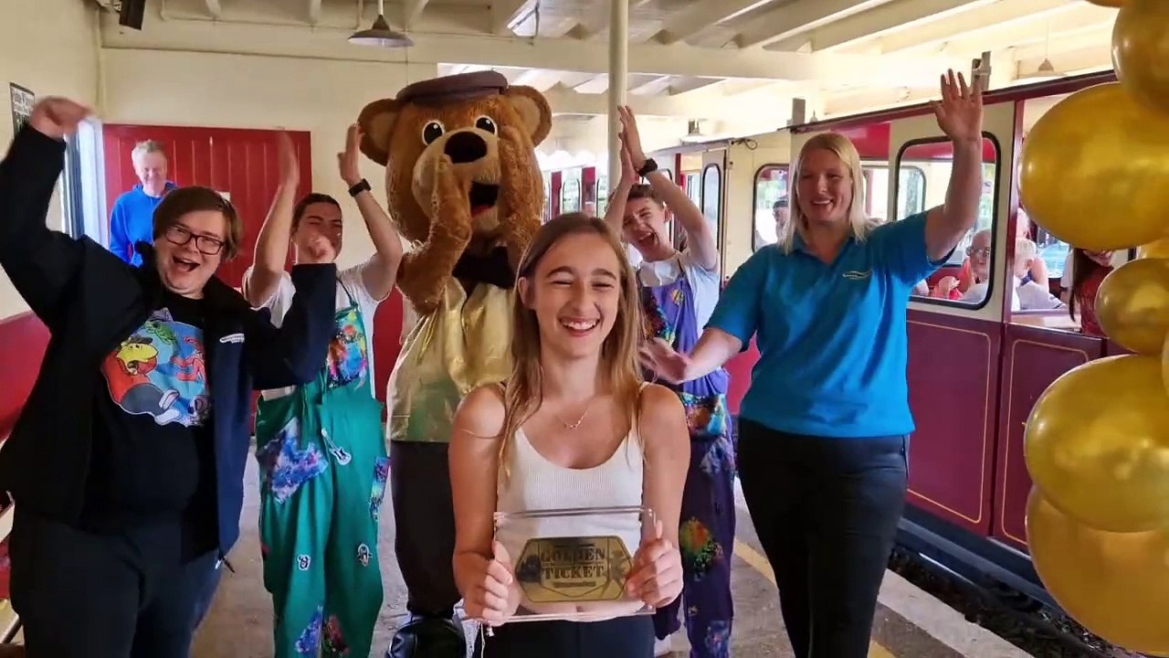 Wicksteed Park golden ticket winner