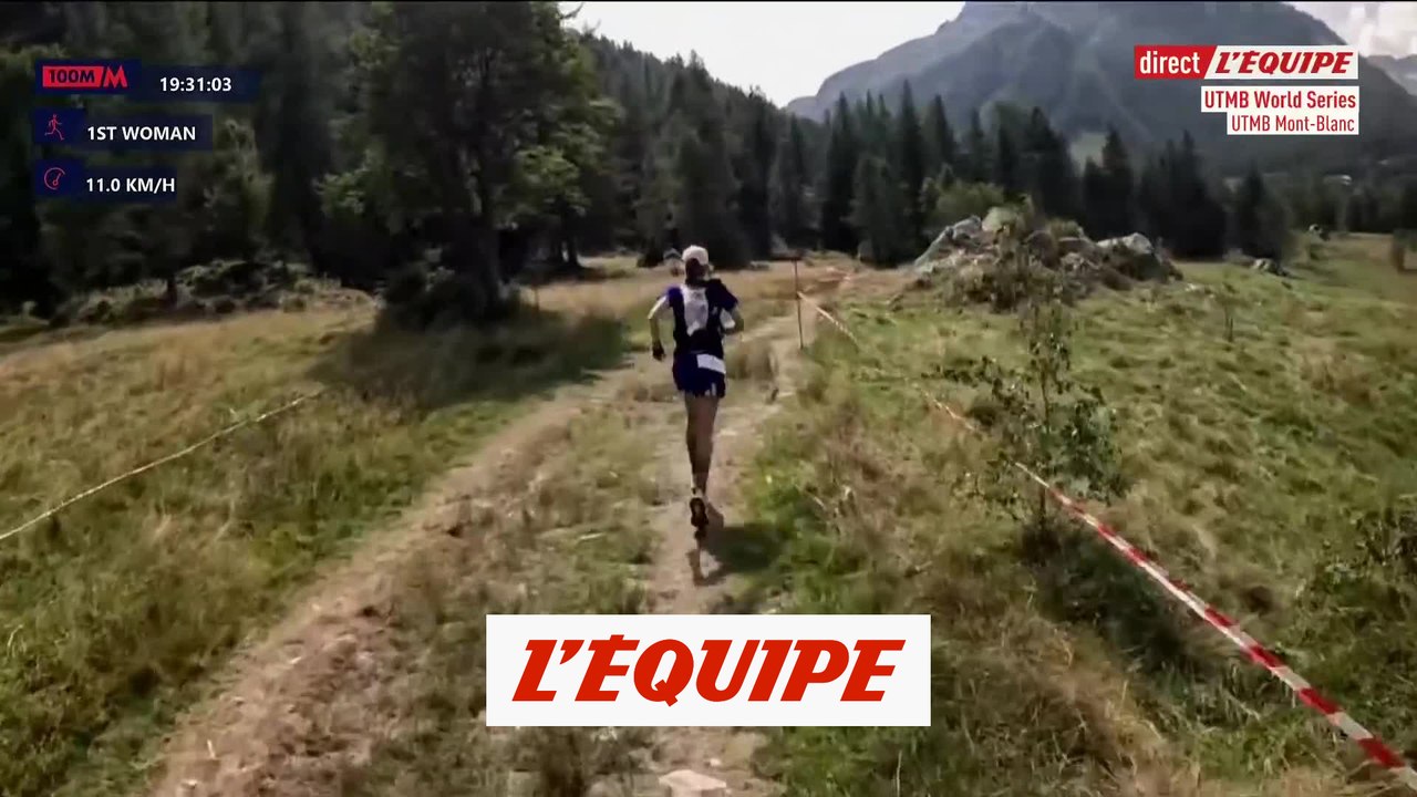 Katie Schide première femme - Ultra Trail - UTMB