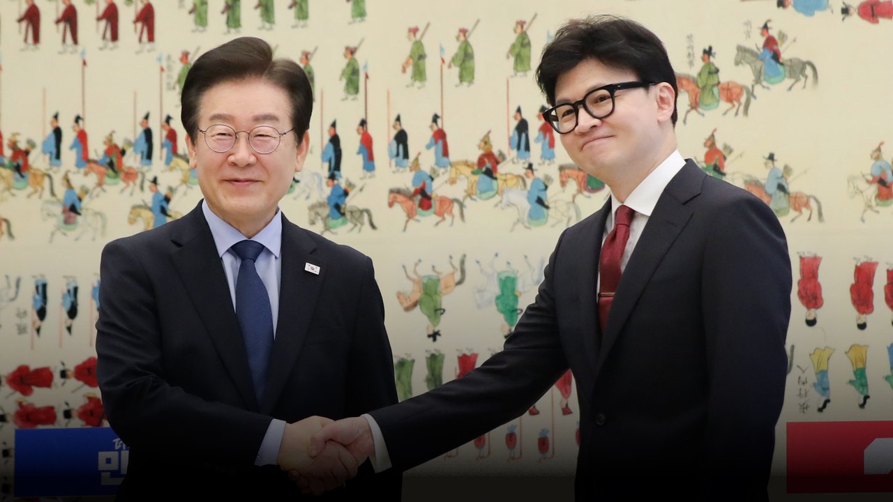 한동훈·이재명, 여야 대표 회담