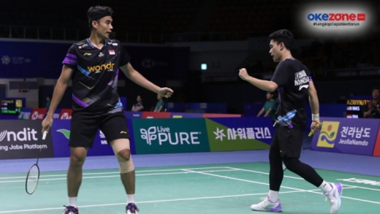 Leo Rolly/Bagas Maulana Juara Korea Open 2024