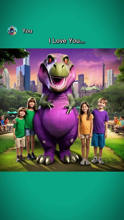 Barney The Dinosaur Funny Parody  (Ai Edition) #ai #chatgpt #aiart #aitamilar