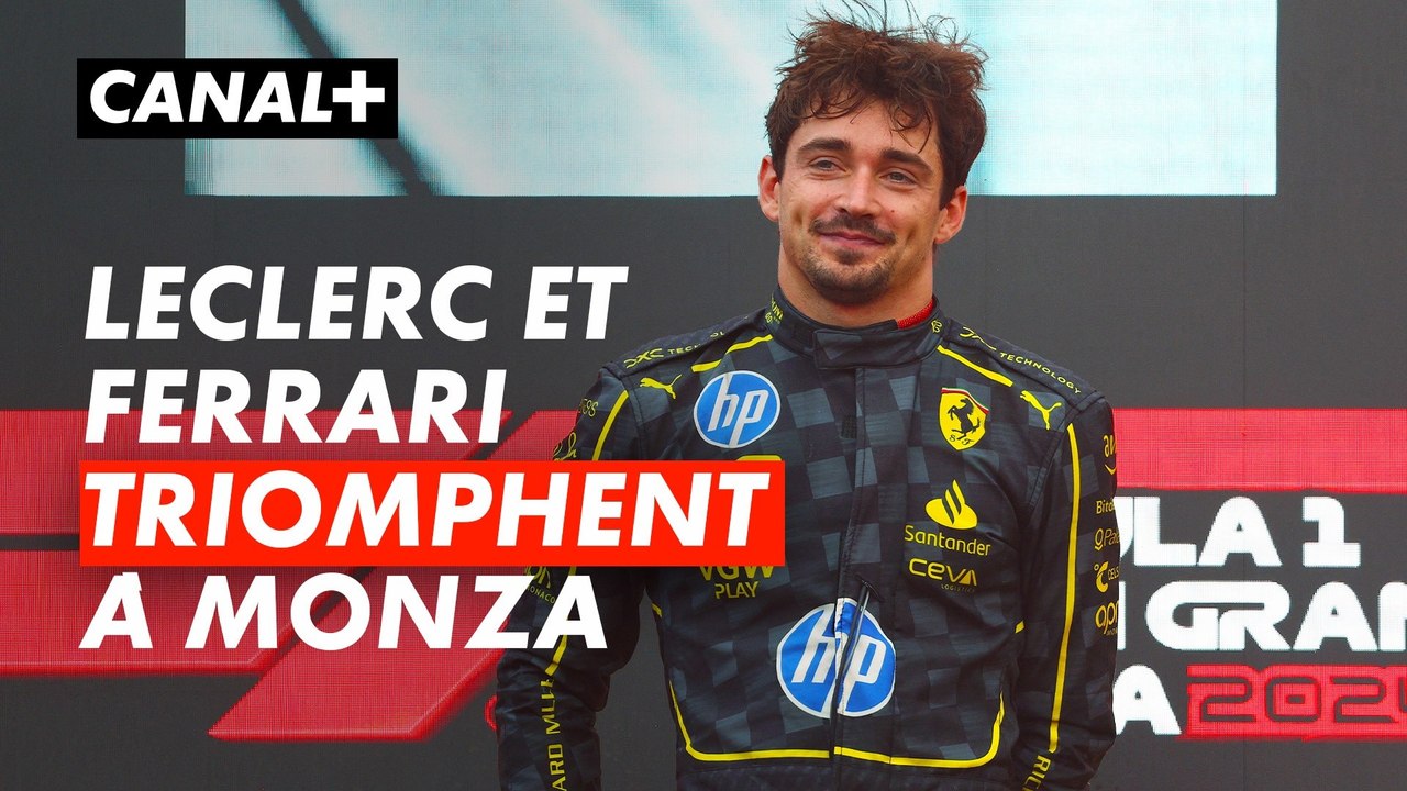 Charles Leclerc et Ferrari triomphent à Monza !