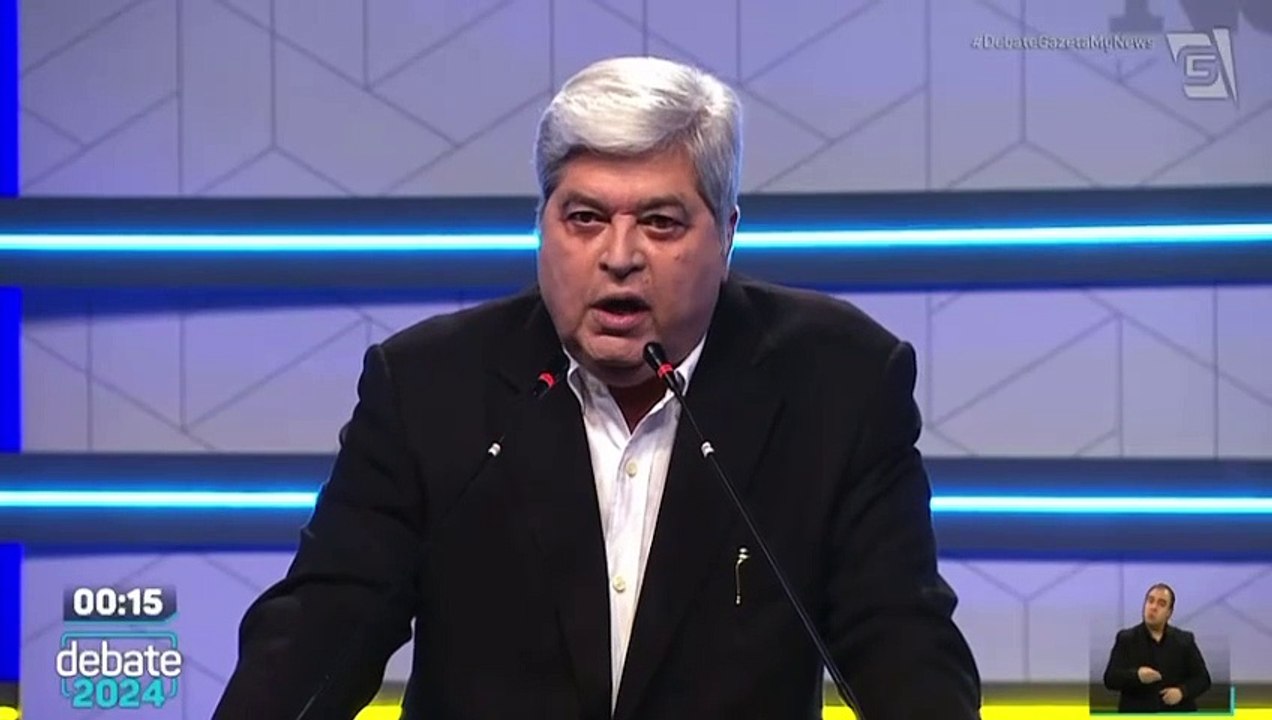 Eleições 2024: Datena chama prefeito de São Paulo de “picareta” em debate; veja