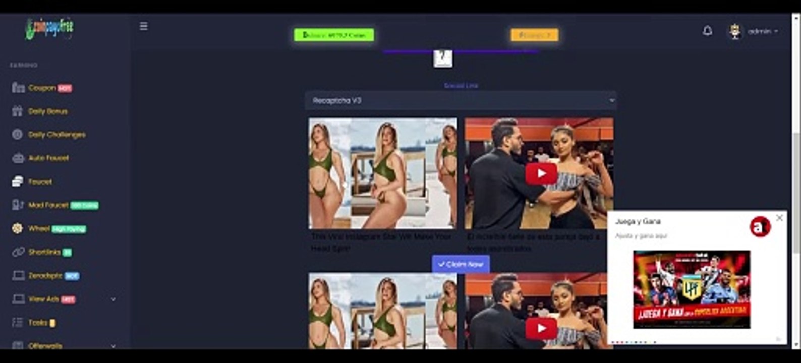 earn free crypto - Claim every 10 seconds