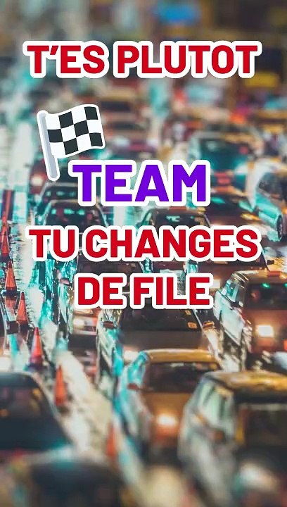 Faut-il changer de file dans un bouchon ?