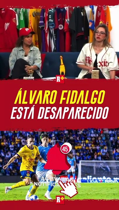 ÁLVARO FIDALGO no aparece con AMÉRICA