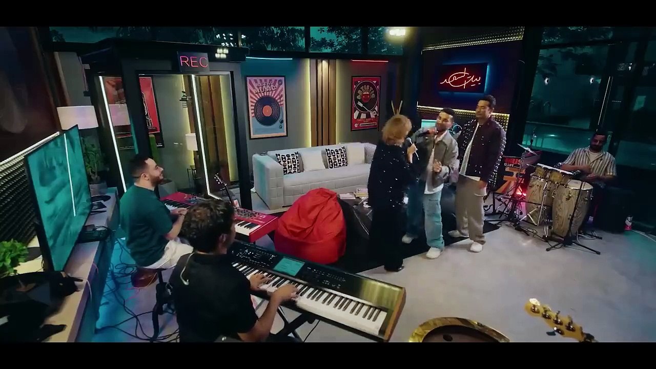 Ahmed Saad Ft.Yousra - Naghza _ احمد سعد و يسرا - نغزة _ من برنامج بيت السعد