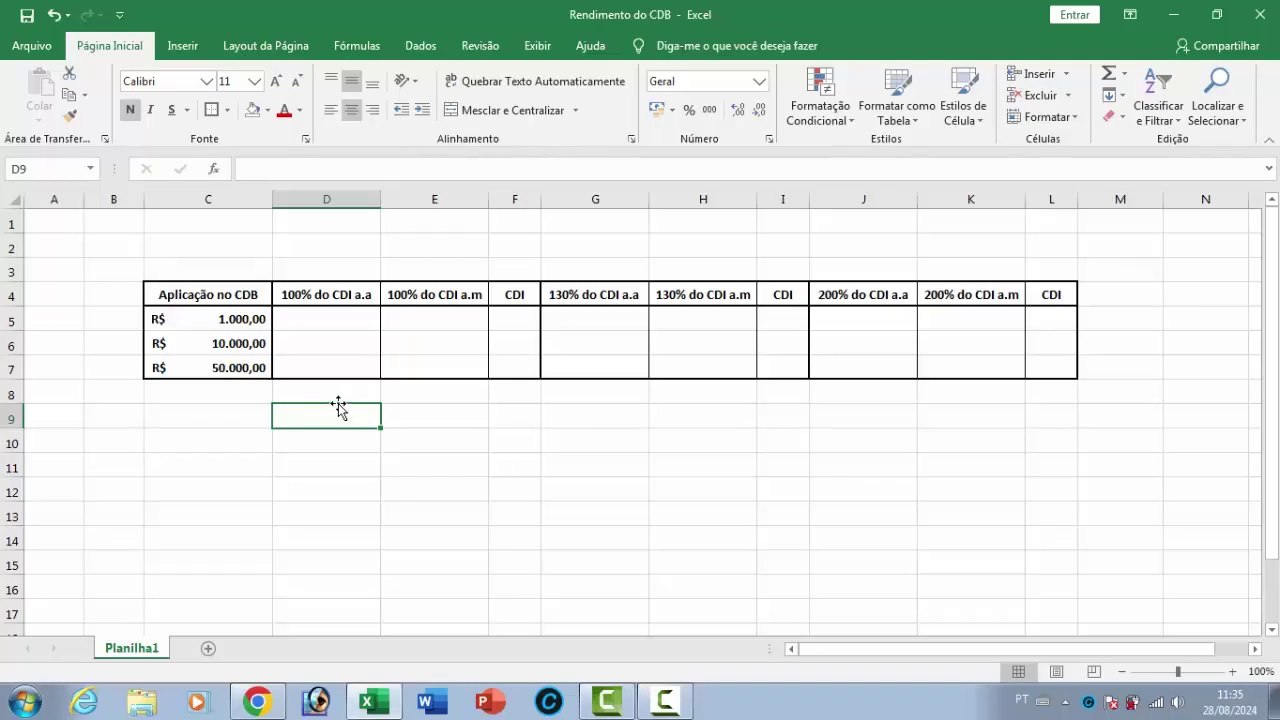 Aprenda na Prática Como Calcular os Rendimentos Brutos Da Aplicação No CDB