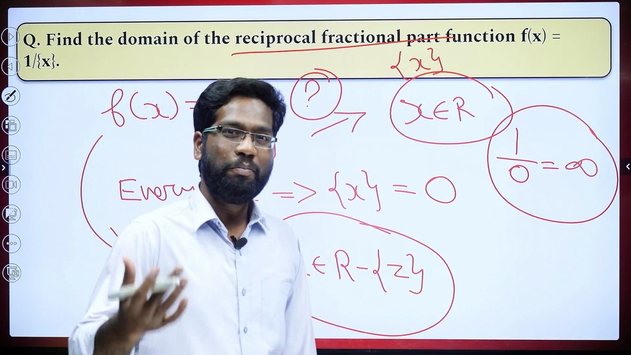 Fractional part function JEE Maths In English Justin sir