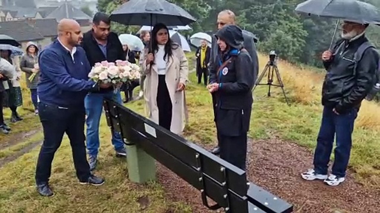 Fawziyah Javed memorial bench