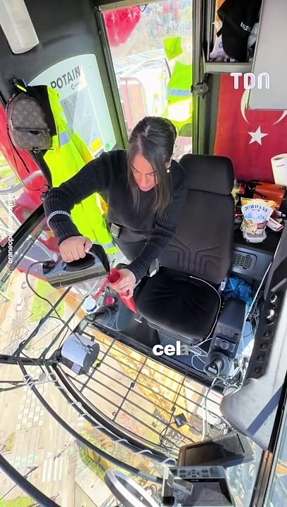 Elle est l'une des rares femmes à exercer ce métier et son salaire est très élevé