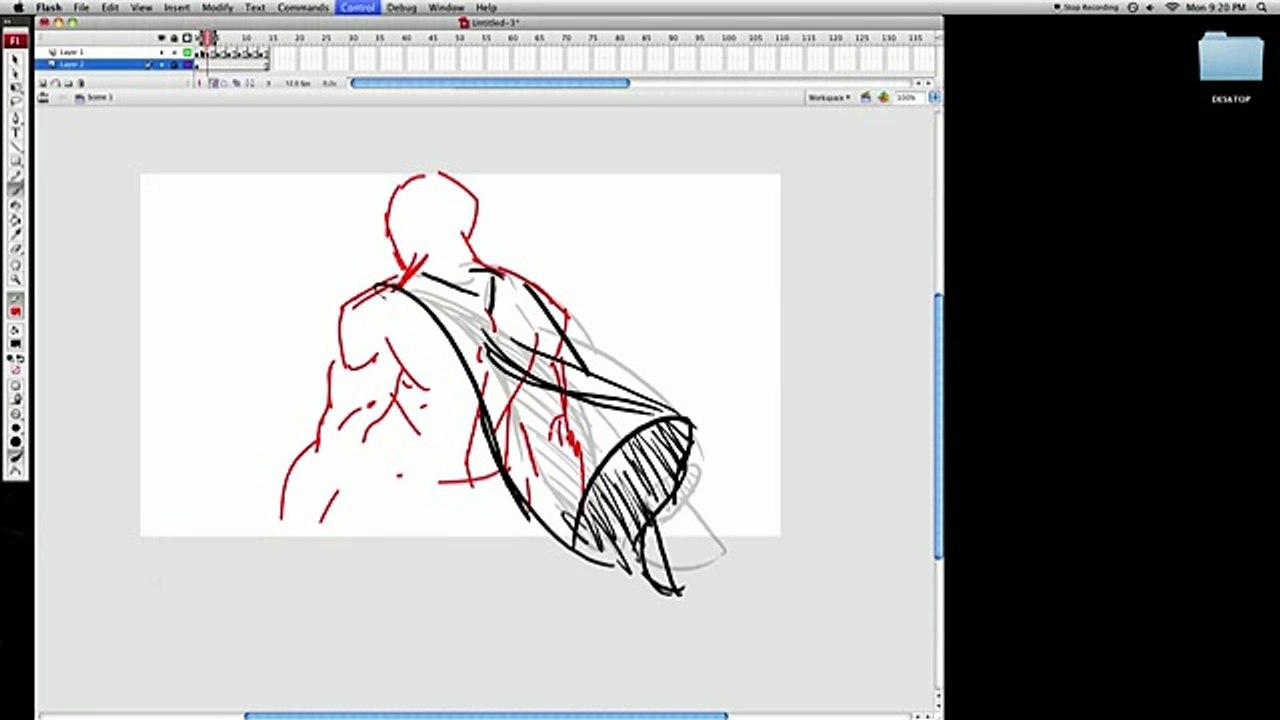 Flash Animation Tutorial #11_ Physics and Secondary motion