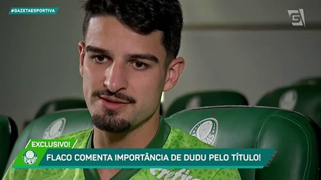 Flaco López valoriza Dudu e diz que camisa 7 é parte fundamental do Palmeiras