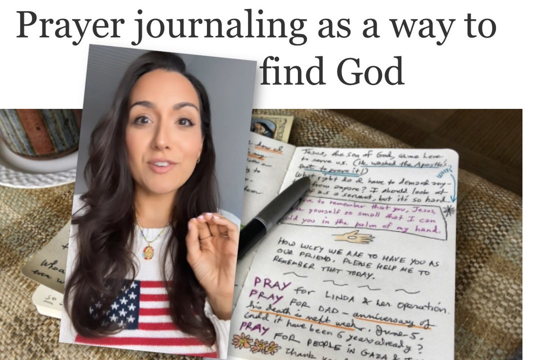 Get inspired to keep your own prayer journal