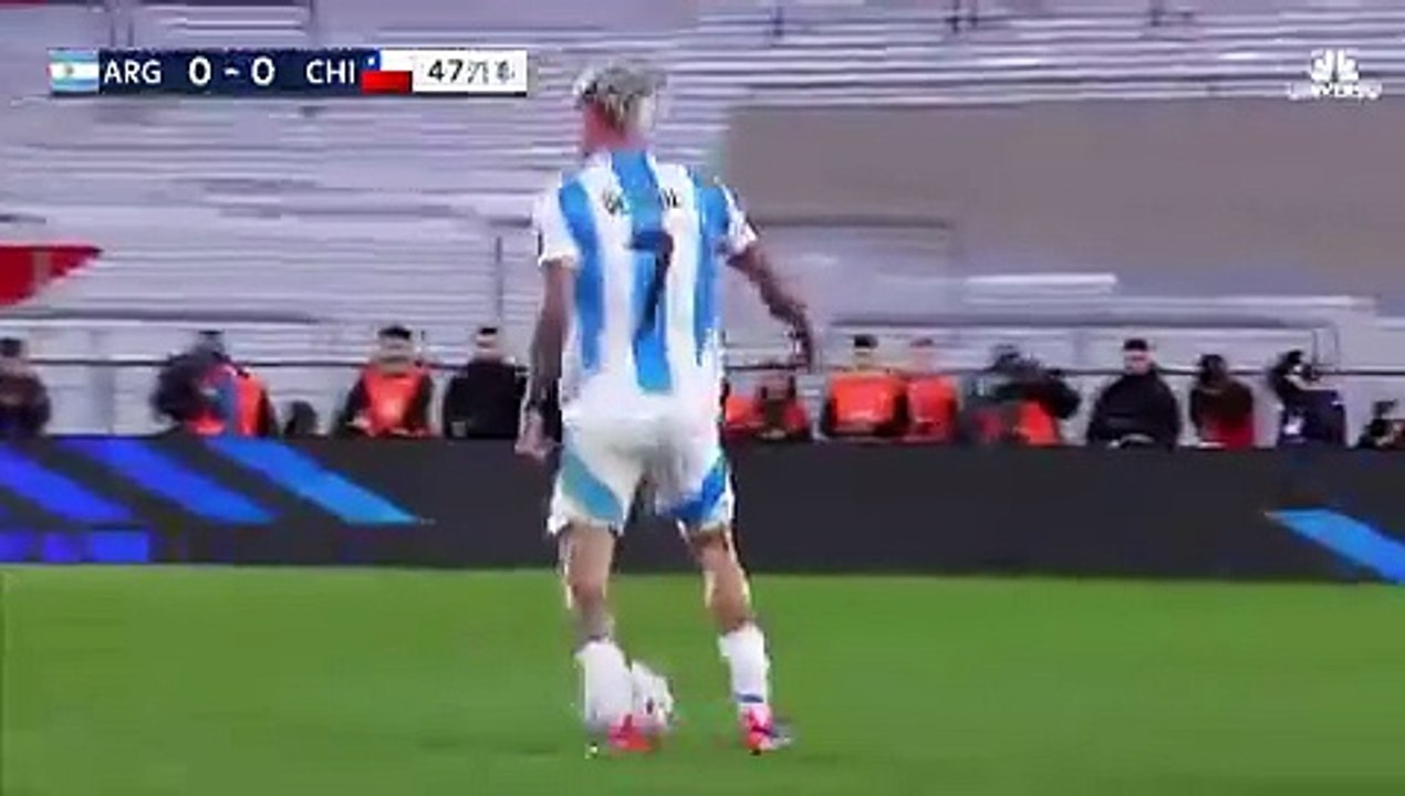 Gol Argentina vs. Chile - Mac Allister
