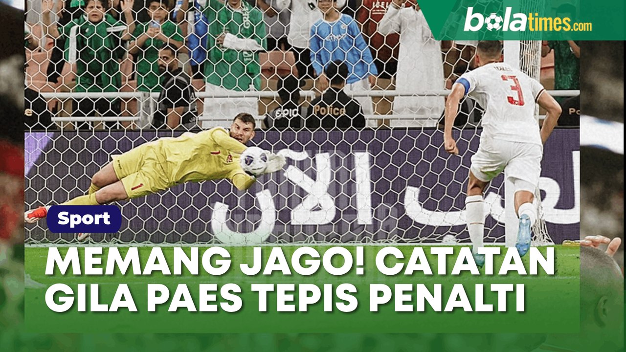 Memang Jago! Maarten Paes Punya Catatan Gila Tepis Penalti