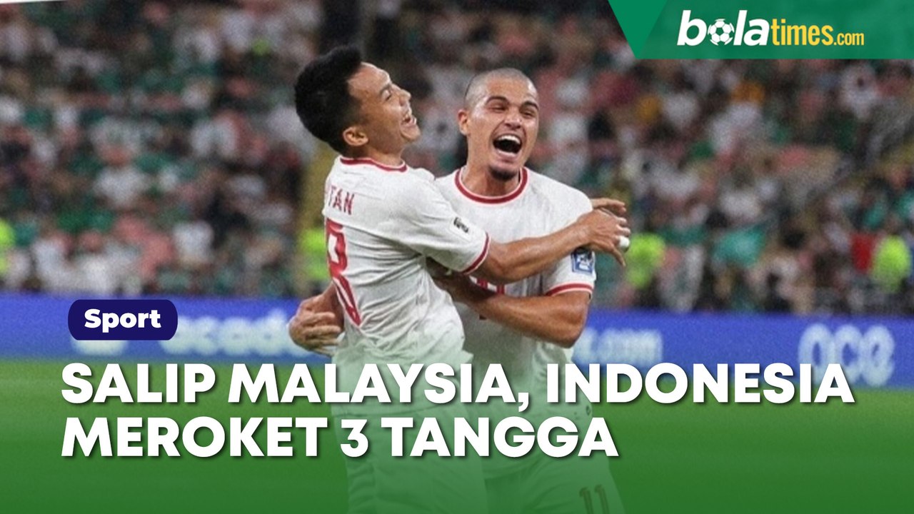 Update Ranking FIFA: Timnas Indonesia Naik Tiga Peringkat, Salip Malaysia