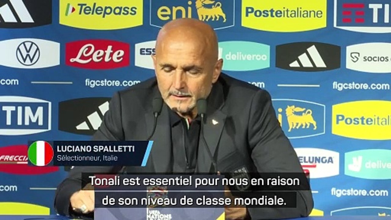 Spalletti : "Tonali est essentiel"