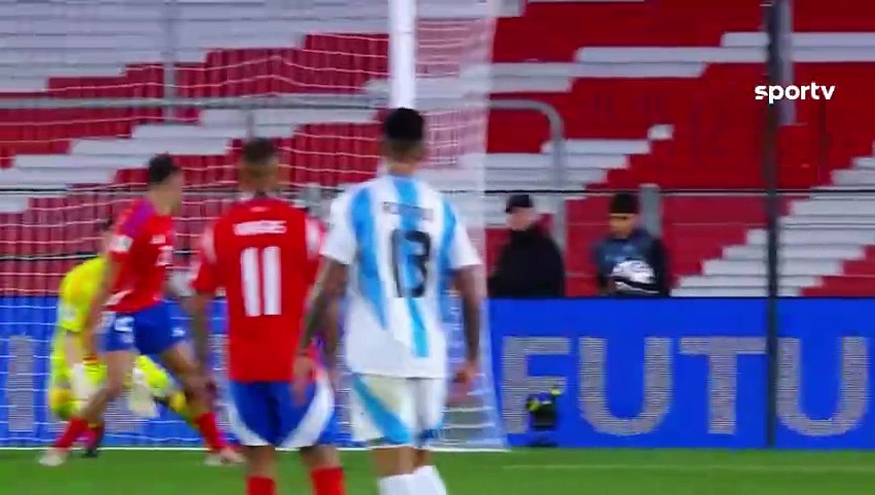 Melhores Momentos Argentina 3 x 0 Chile - Eliminatórias da Copa