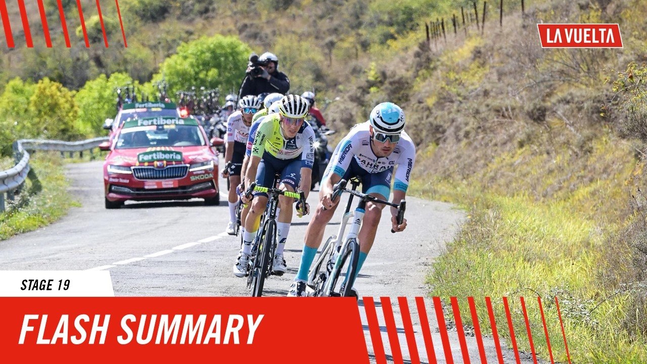 Stage Highlights in 1' - Stage 19 - La Vuelta 2024