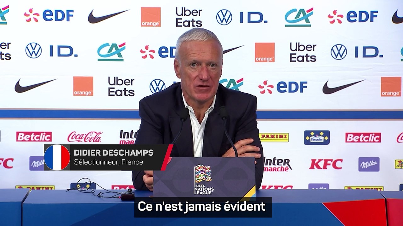 Deschamps : "Pas évident pour Olise"